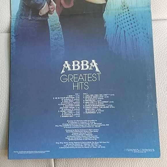 Abba - Greatest Hits LP - Picture 3 of 6